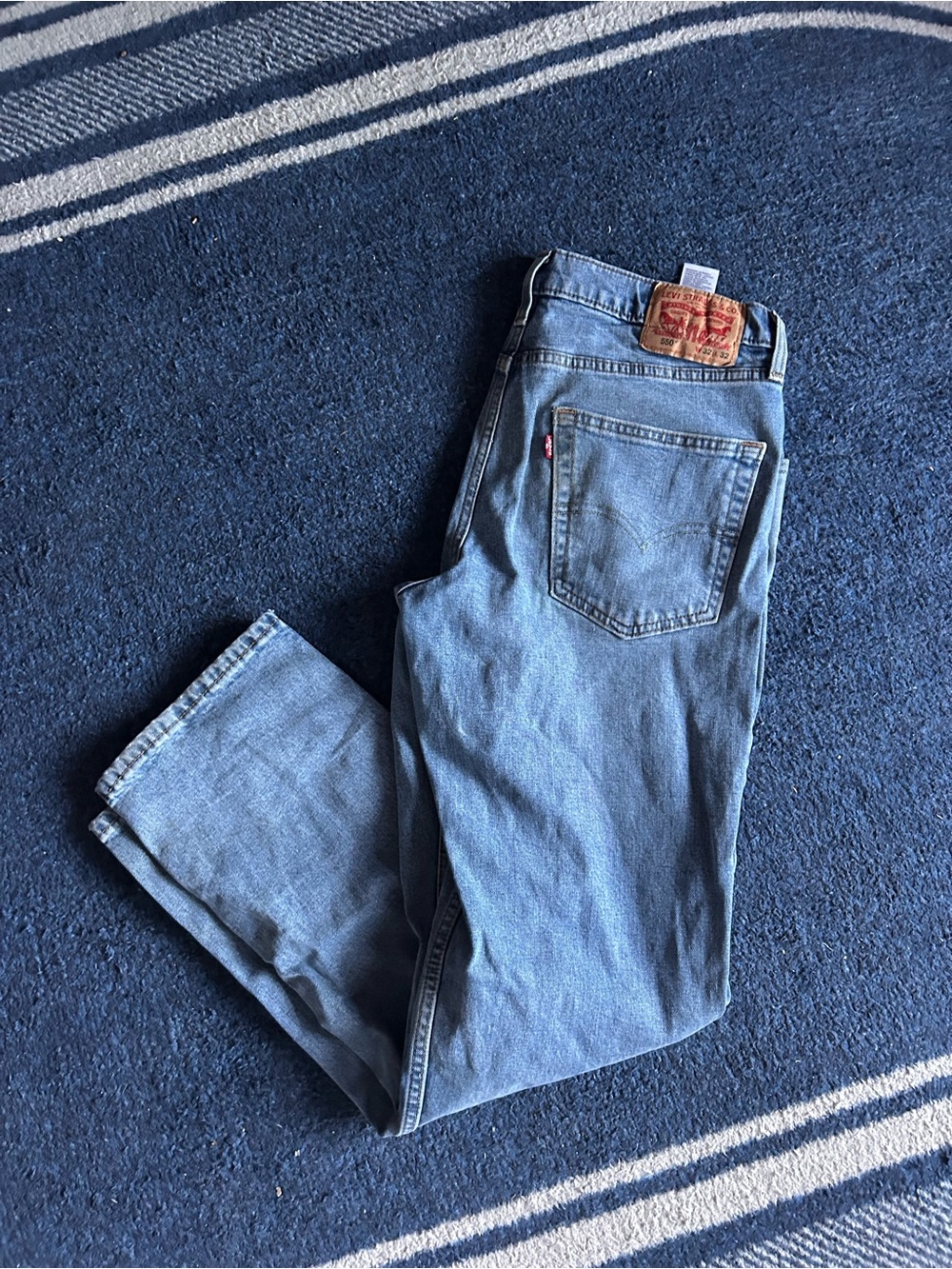 Levi's Light Blue Straight Jeans - Men's Classic Fit